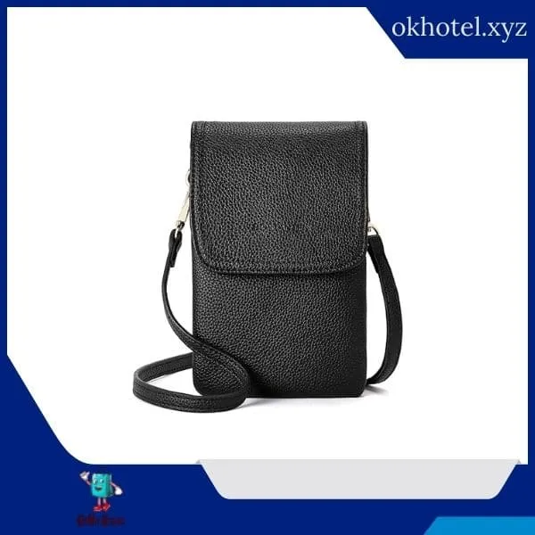 Vegan Leather Small Crossbody Bags for Women Adjustable Strap